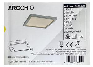 Arcchio Arcchio - LED Stmievateľné stropné svietidlo SOLVIE LED/20W/230V LW0003 + záruka 3 roky zadarmo