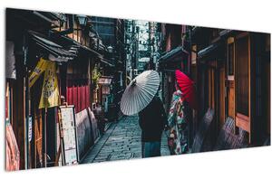 Obraz - Procházka Tokiom (120x50 cm)