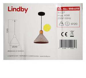 Lindby Lindby - Luster na lanku CAISY 1xE27/40W/230V LW0084 + záruka 3 roky zadarmo