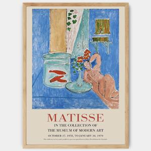 Plagát Goldfish and Sculpture | Henri Matisse