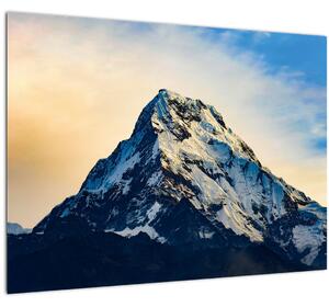 Obraz zasnežených hôr, Nepál (70x50 cm)