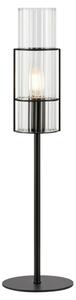 Markslöjd Markslöjd 108555 - Stolná lampa TUBO 1xE14/40W/230V 50 cm čierna/číra ML1247 + záruka 3 roky zadarmo