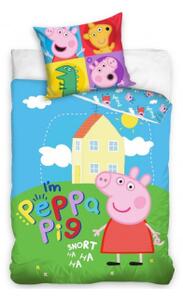 Detské bavlnené obliečky – Prasiatko Peppa Ja som Peppa Pig