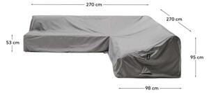 IRIA ochranná plachta na rohovú sedačku 95 x 270 x 270 cm