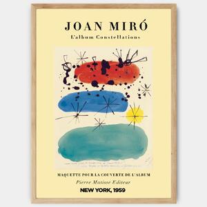 Plagát Abstract Art | Joan Miró