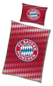 Carbotex Detské bavlnené obliečky – FC Bayern Mnichov Diamonds 140x200/70x90 cm