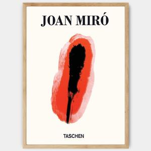 Plagát Red Artwork | Joan Miró