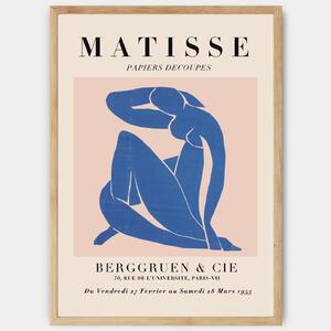 Plagát Nu Bleu II | Henri Matisse