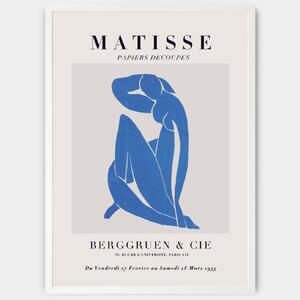 Plagát Nu Bleu I | Henri Matisse