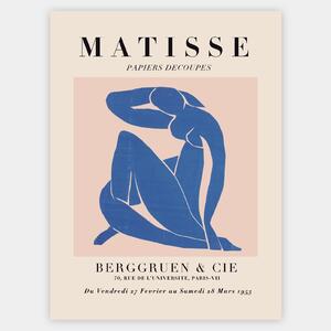 Plagát Nu Bleu II | Henri Matisse