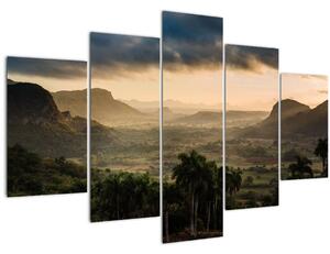 Obraz - Kubánske vrcholky (150x105 cm)