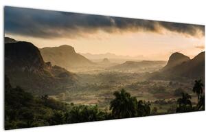 Obraz - Kubánske vrcholky (120x50 cm)