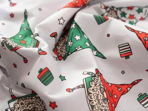 Carbotex Vianočná obliečka na vankúšik 40 × 40 cm – Vianoční škriatkovia