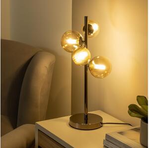 Brilagi - LED Stolná lampa MILLA 4xG9/3W/230V čierny chróm/zlatá