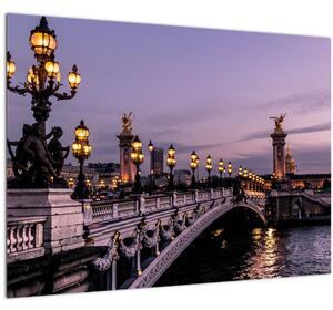Obraz - Most Alexandra III. v Paríži (70x50 cm)