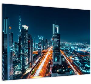 Obraz - Dubajská noc (70x50 cm)