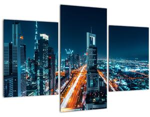 Obraz - Dubajská noc (90x60 cm)
