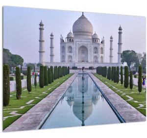 Obraz - Taj Mahal za východu slnka (70x50 cm)
