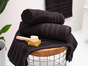 Froté uterák 50 × 100 cm - Camilla čierny