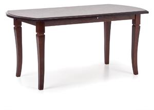 Halmar FRYDERYK 160/240 cm rozkladací stôl tmavý orech - NA SKLADE!