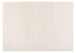 Moderný koberec s vlnami Nancy Pierre Cardin 505 ivory 0,80 x 1,50 m