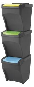 Kôš na triedený odpad Recykle BIN 3x 25 l