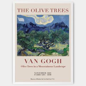 Plagát The Olive Trees | Vincent Van Gogh