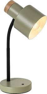 Rabalux 74099 - Stolná lampa PASTRO 1xE27/20W/230V khaki
