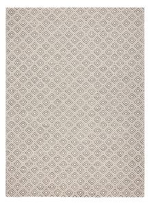 Šnúrkový koberec SIZAL BOHO 46299651 Kosoštvorce, béžový