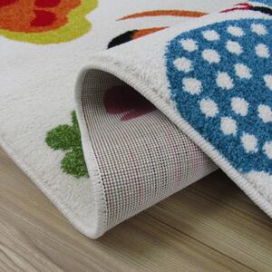 Krásny detský koberec v krémovej farbe krémová Šírka: 200 cm | Dĺžka: 290 cm