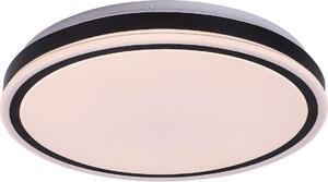 Rabalux 71412 - LED stmievateľné stropné svietidlo CORLET 20W/230V 3000-6500K pr.38,5cm čierne + diaľkové ovládanie