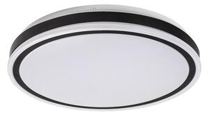 Rabalux 71412 - LED stmievateľné stropné svietidlo CORLET 20W/230V 3000-6500K pr.38,5cm čierne + diaľkové ovládanie