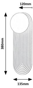 Rabalux 71459 - Nástenné svietidlo GLOWBELLS 1xG9/25W/230V