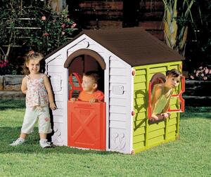 Detský záhradný domček na hranie Zelená