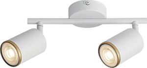 Rabalux 73105 - Bodové svietidlo NOLIE 2xGU10/15W/230V biela