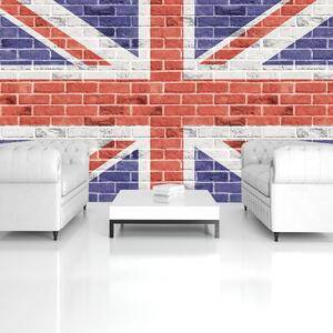 Fototapeta - Vlajka Spojeného kráľovstva (254x184 cm)