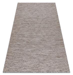 Šnúrkový koberec SIZAL PATIO 3077 Boho, plocho tkaný, béžový