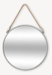 Atmosphera - Nástenné zrkadlo EDEN pr. 38 cm strieborná