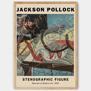 Plagát Stenographic Figure | Jackson Pollock