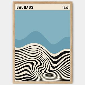 Plagát Bauhaus in Blue