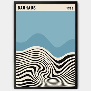 Plagát Bauhaus in Blue
