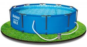 Veľký pevný bazén s filtráciou 305 cm x 76 cm Modrá