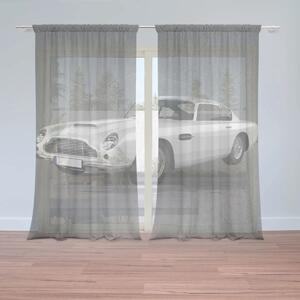 Sablio Záclony Aston Martin Tmavé pozadie: 2ks 150x250cm