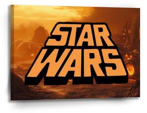 Sablio Obraz Star Wars Lávová planéta - 90x60 cm