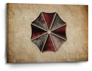 Sablio Obraz Resident Evil Umbrella Corporation Vintage - 90x60 cm
