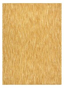Moderný šnúrkový koberec FISY SIZAL 20776 Cik - cak, žltý