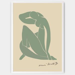 Plagát Woman in Green | Matisse