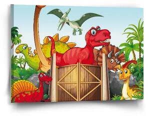 Sablio Obraz Dinosauri 4 - 60x40 cm