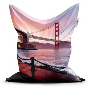 Sablio Sedací vak Golden Gate - 150x100 cm
