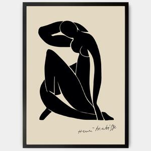 Plagát Woman in Black | Matisse